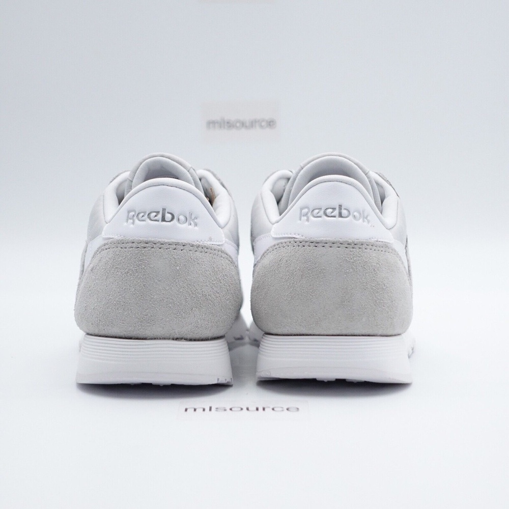 NEW Reebok Classic Nylon Slim Sneakers 100033441 Steely Fog/SteelyFog - Picture 3 of 14